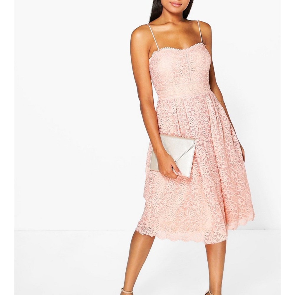 Midi bliss lace dress